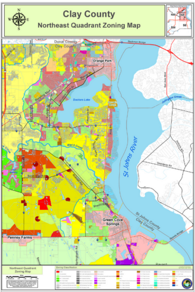 Map of Northwest Quadrant