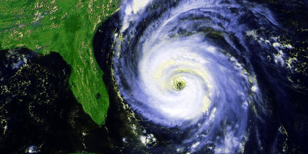 Hurricane approaching Florida