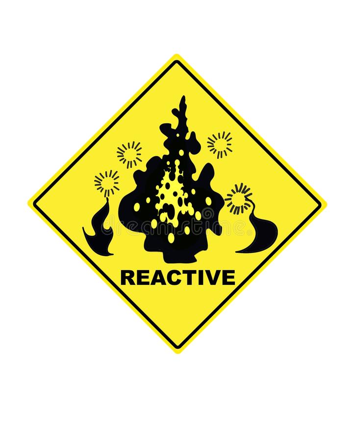 symbol for reactive compound material