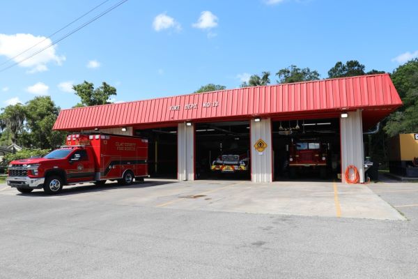 Street view of the front of Station 13