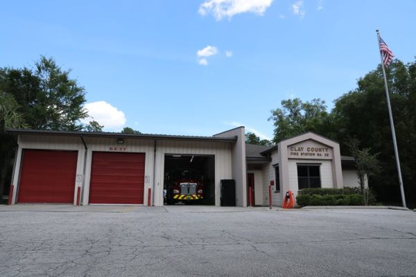 Street view of the front of Station 23