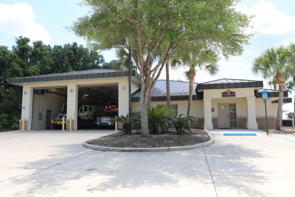 Street view of the front of Station 25