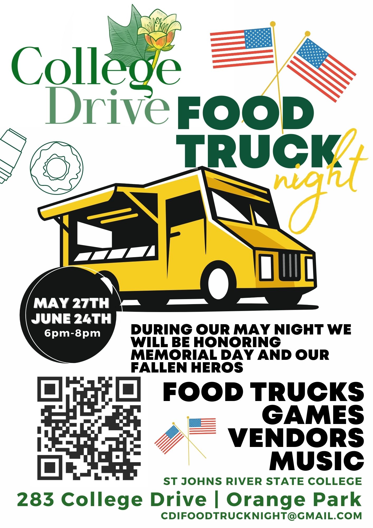 Food Truck Night May and June