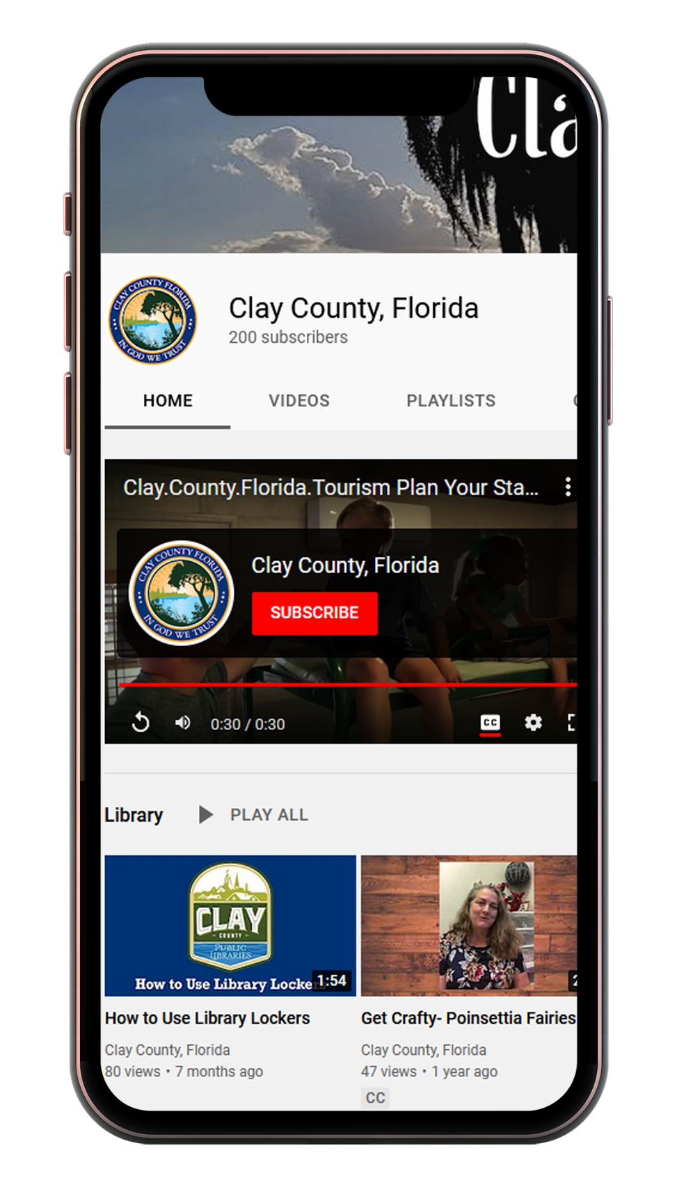 Clay County Youtube