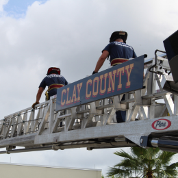 Clay County Ladder Truck